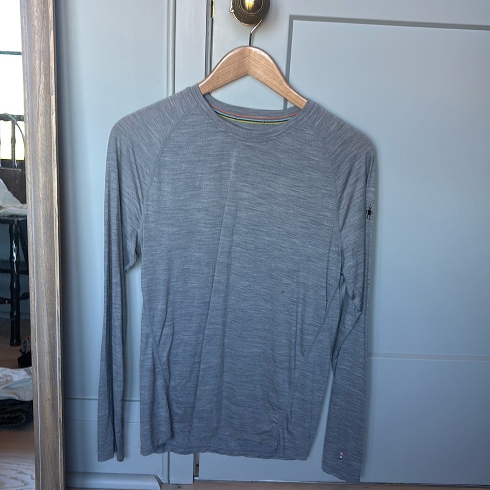 smartwool 100% merino wool baselayer